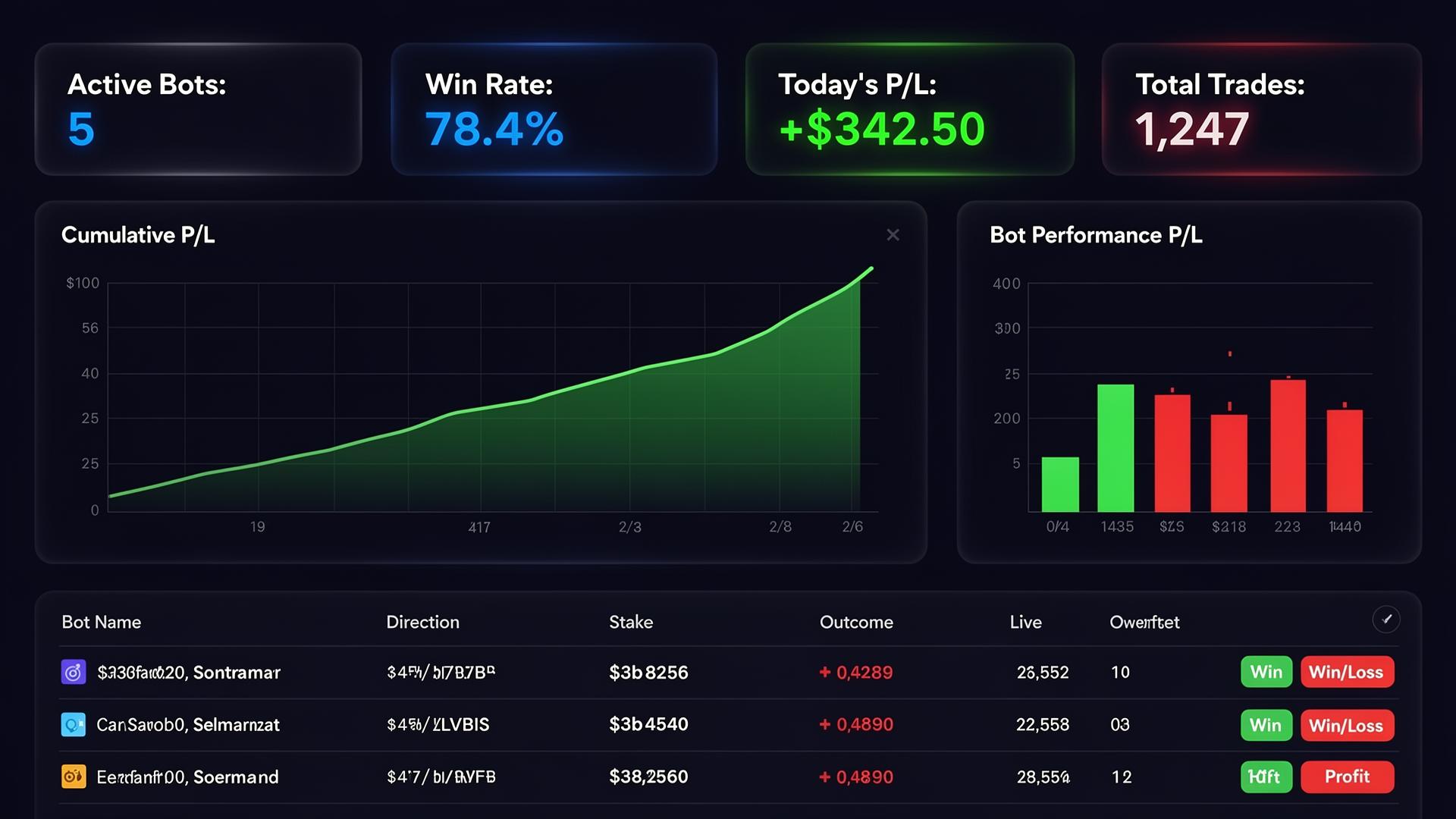 BotTrader Pro — Automate Your Deriv Trading